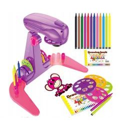 Dětský kreslící projektor fialový