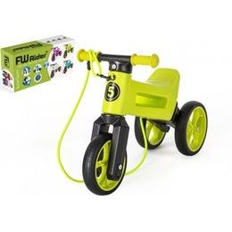 Odrážedlo FUNNY WHEELS Rider SuperSport zelené 2v1+popruh