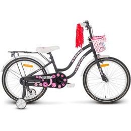 Dětské kolo Mexller Sisi černo-bílá 20"