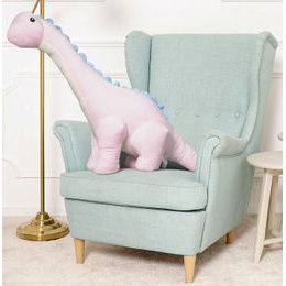 Plyšový dinosaurus Tobi 110 cm růžový
