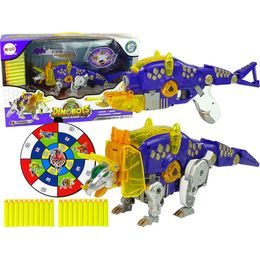 Dinosauří pistole 2v1 modrá