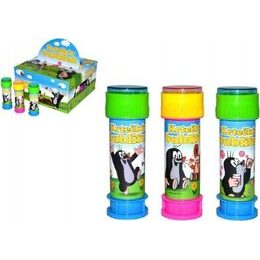 Bublifuk 50ml s hrkavkou Krtek - mix 2 barvy