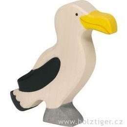 Albatros - vyřezávané zvířátko ze dřeva