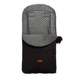 Zimní fusak do kočárku Husky černý