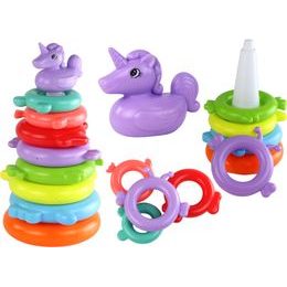 Pyramida Jednorožec z barevných kruhů