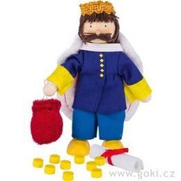 Panenka do domečku zámek - král