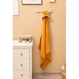 Dětská osuška s kapucí, šedá Sovička