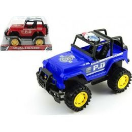 Policejní terénní auto - mix 2 barvy