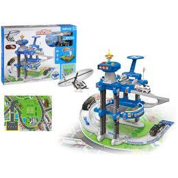 Parkovací garáž na baterie s autíčky a hrací podložkou Zero Parking