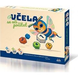 Včela se učí počítat 110ks mozaika