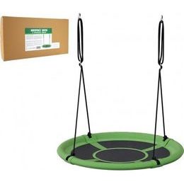 Houpací kruh zelený 100 cm - látková výplň