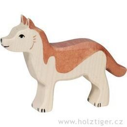Vlčák - zvířátka ze dřeva