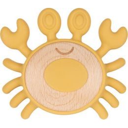 CANPOL babies Dřevěno-silikonové kousátko KRAB