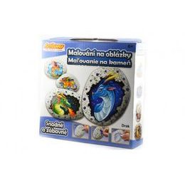 Akrylové barvy - 6ks se štětcem