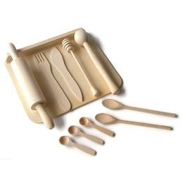 Dřevěné Montessori elementy - nácvik vaření