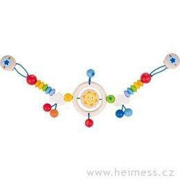 Sluníčko - řetěz do kočárku (Heimess soft colors)