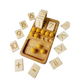 Doska s číslicami 1-10