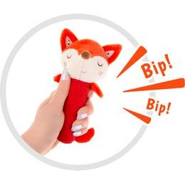 Chrastítko Akuku Kravička - plyšová