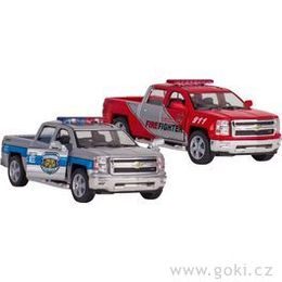 Chevrolet Silverado - policie a hasiči, zpětné natahování