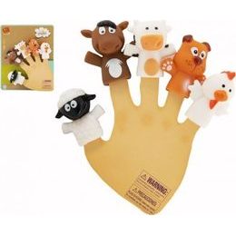 Prstový Maňásek zvířátko - domácí farma