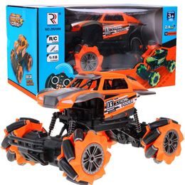 Terénní auto na dálkové ovládání Racing Crawler oranžové 1:18