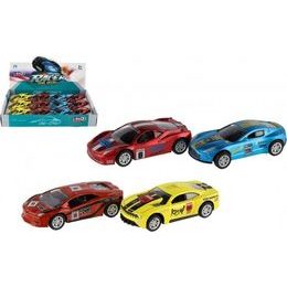 Závodní auto - mix 4 barvy