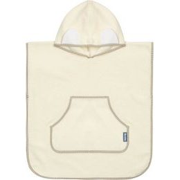 Dětské koupelové pončo, krémová