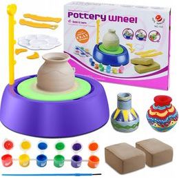 Doris dětský hrnčířský kruh s hlínou a barvami Pottery Wheel