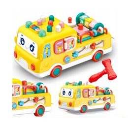 Interaktivní autíčko s doplňky žluté