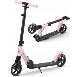 Velká skládací koloběžka Sesttino SPACE - růžová