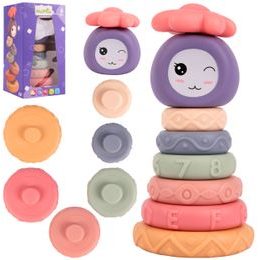 Senzorické kostky pro nejmenší Soft Jenga