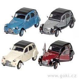 Citroen 2CV / 2CV 6 Charleston, volnoběh, měřítko 1:24