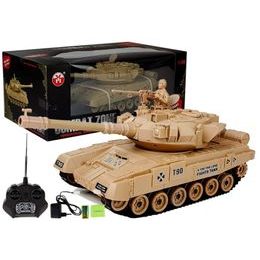 Vojenský tank na dálkové ovládání Russian T90 hnědý 1:28