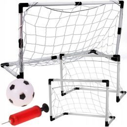 Fotbalová branka 2v1 s míčem 120x80 cm