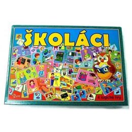 Školáci 4 logické hry společenská hra