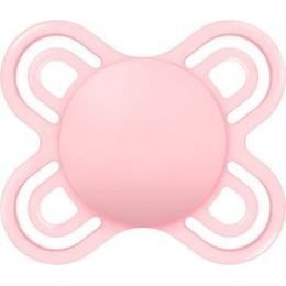 Dr Brown's Ortodontický dudlík Prevent svítící, 2ks, 0-6m, růžový