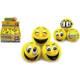 Míček pěnový smajlík - mix druhů