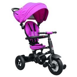 Majlo Toys dětská tříkolka Discovery 380 nafukovacími koly růžová