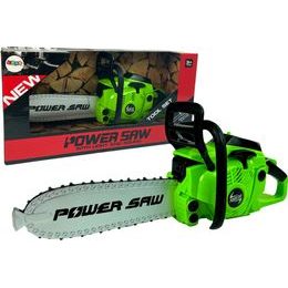 Dětská motorová pila zelená