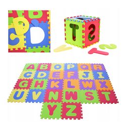 Výuková pěnová podložka Abeceda 52ks