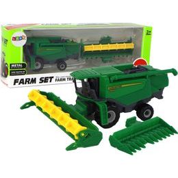 Dětský zemědělský kombajn zelený