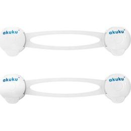 Ochrana pro skříňky a zásuvky 2ks, bílá