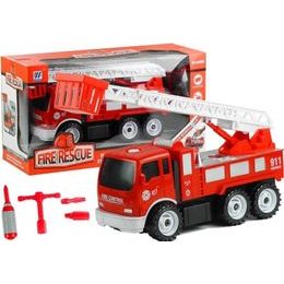 Hasičské auto s nářadím k demontáži