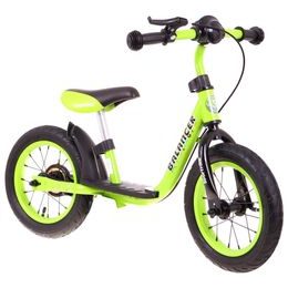 Dětské odrážedlo s nafukovacími koly 12" Balancer zelené