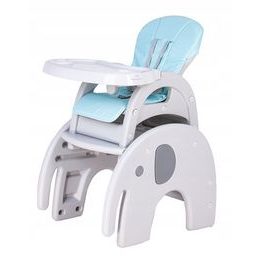 Ecotoys jídelní židlička 3v1 se stolečkem Slon