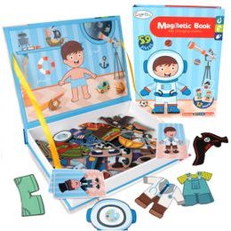 Magnetická ukládačka oblečení pro kluka Color Day