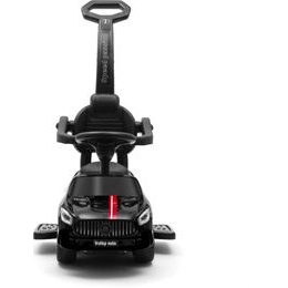 Dětské odrážedlo se zvukem a vodící tyčí Baby Mix RACER černé