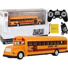 Školní autobus na dálkové ovládaní - žlutý