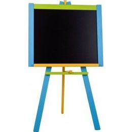 Dřevěná Tabule stojanová - modrá sololit