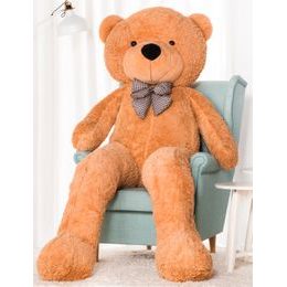Plyšový medvěd Kvído 220 cm XXL medový